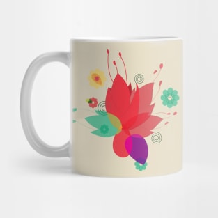 Abstraction of Spring season Mug